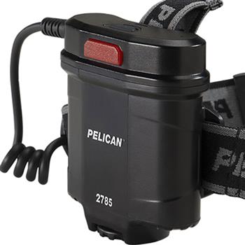 Pelican 2785 LED Headlight rear mount battery pack