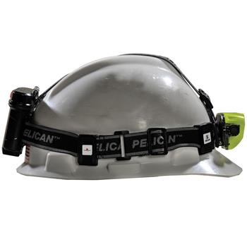 The Pelican 2785 LED Headlamp is hands free