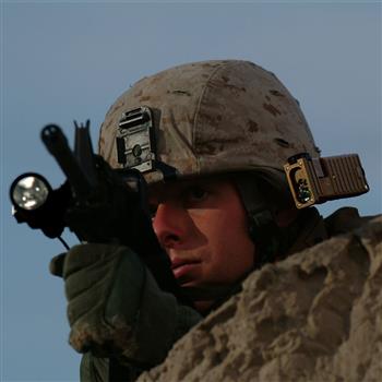 Streamlight Sidewinder Rescue LED Flashlight may be attached to the side of your helmet