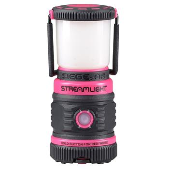 Streamlight Siege AA Lantern handle designed to lock in upright or stowed position