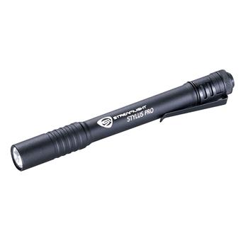 Black Streamlight Stylus Pro Penlight Flashlight