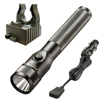 Streamlight Stinger LED Flashlight with DC charge cord and one base