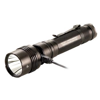Streamlight ProTac HPL flashlight charges via USB source