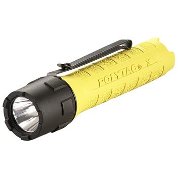 PolyTac X USB LED Flashlight built for durability and a sure grip