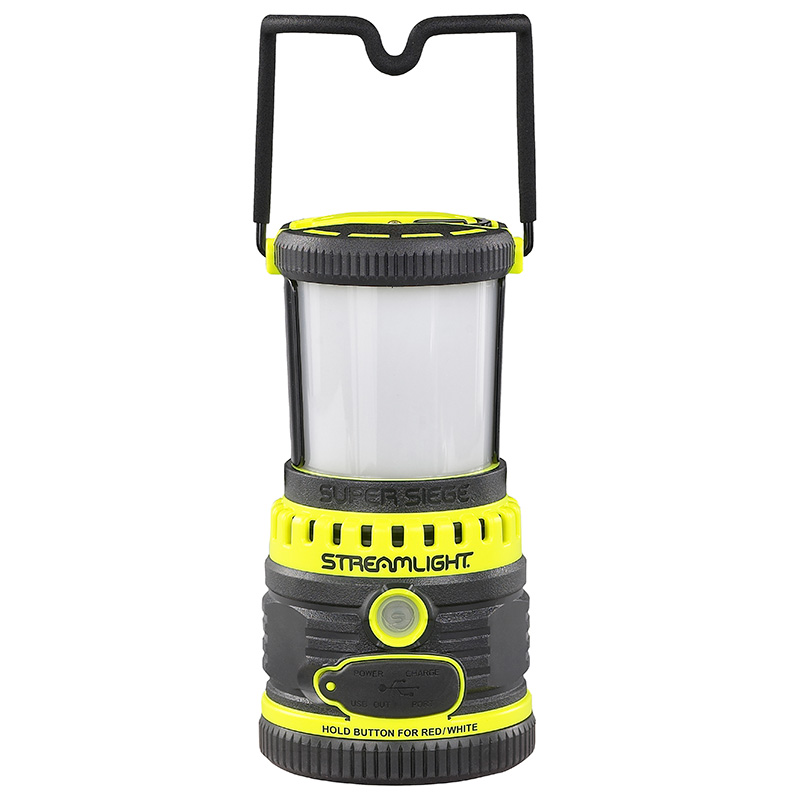 Streamlight Super Siege 120v AC Rechargeable Multi-Function Lantern Yellow for sale online 