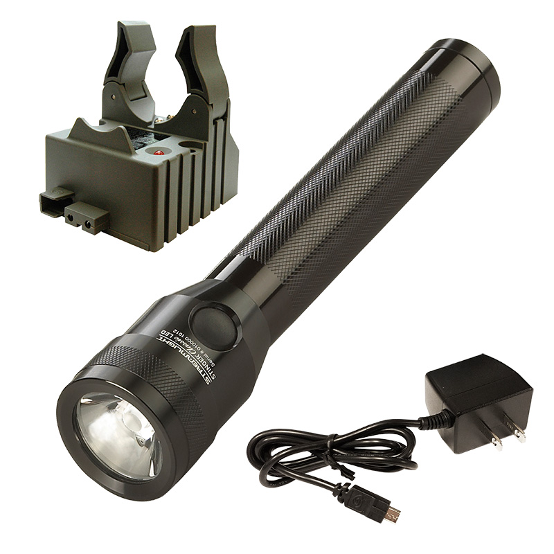 Details about   Streamlight Stinger Pro LED Handheld Flashlights AC Cord Charger Black Body 