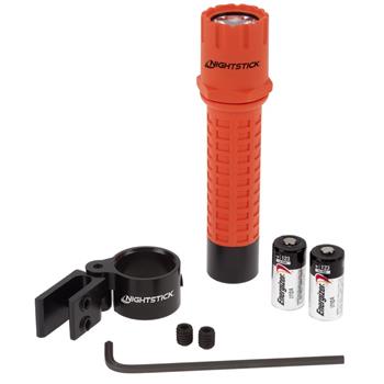 Nightstick Tactical Fire Light w/Multi-Angle Helmet Mount includes mount, batteries and allen wrench