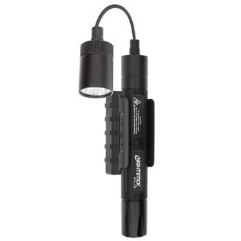 Nightstick Mini-TAC Gooseneck UV 2 AA includes magnetic base for hands-free use