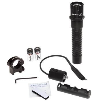 Nightstick 460XL Long Gun Light Kit includes standard and remote pressure switch