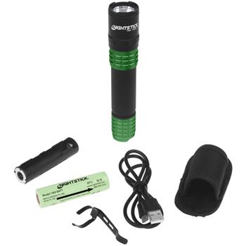 Nightstick 558XL Tactical Flashlight  includes battery, USB cord, battery carrier and holster