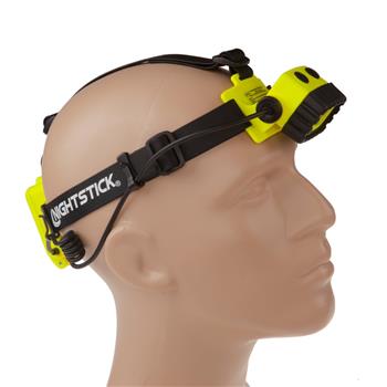 Nightstick 5458G Headlamp adjustable ratchet tilt head