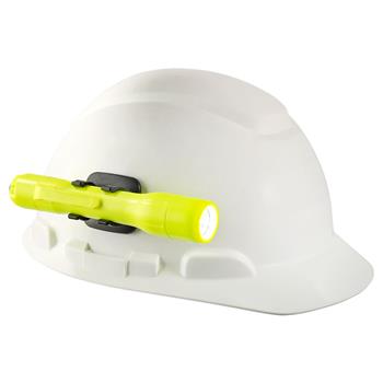 Pelican™ 2315 flashlight includes helmet mount