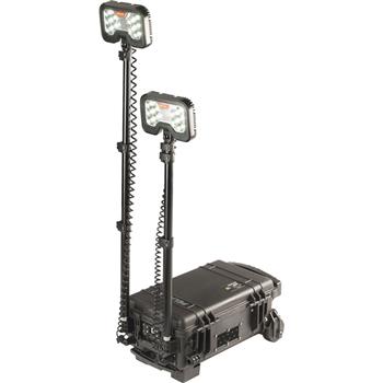 Pelican 9460M Remote Area Lighting System upright and lie flat pole brackets
