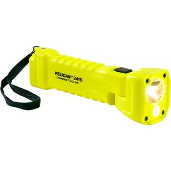 Pelican™ 3415MCC LED Flashlight spot and flood capabilities