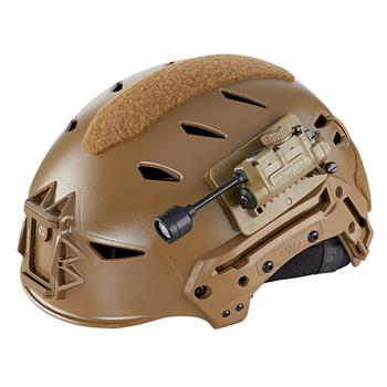Streamlight Sidewinder Stalk mounts on eith side of the helmet (Helmet not included)