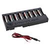 Streamlight® 8 Unit Bank Charger with 12V DC (Direct Wire) charge cord and batteries