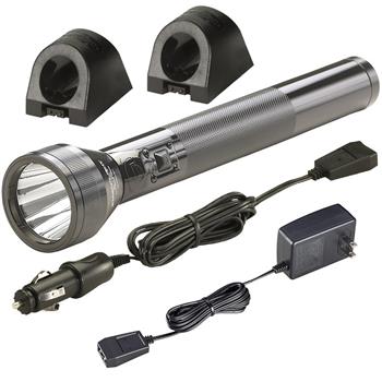 Streamlight SL-20L Rechargeable LED Flashlight with AC/DC charge cords and two bases
