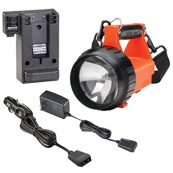 Streamlight Fire Vulcan LED Rechargeable Lantern includes charge rack and AC/DC cords 