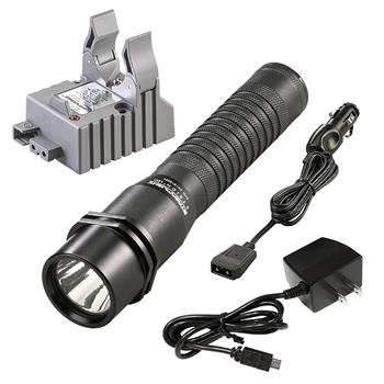 Streamlight Strion LED Rechargeable Flashlight with AC/DC charge cords and one base