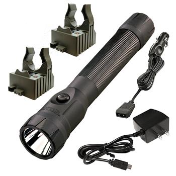 Streamlight PolyStinger DS LED Rechargeable Flashlight with AC/DC Charge Cords and 2 Bases