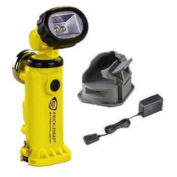 Yellow Streamlight Knucklehead LED Worklight with AC cord and one base