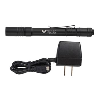 Streamlight Stylus Pro USB Rechargeable Penlight Flashlight with AC cord